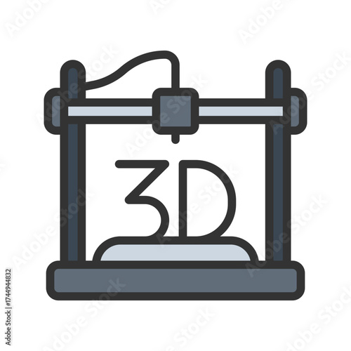 3d Printer Icon
