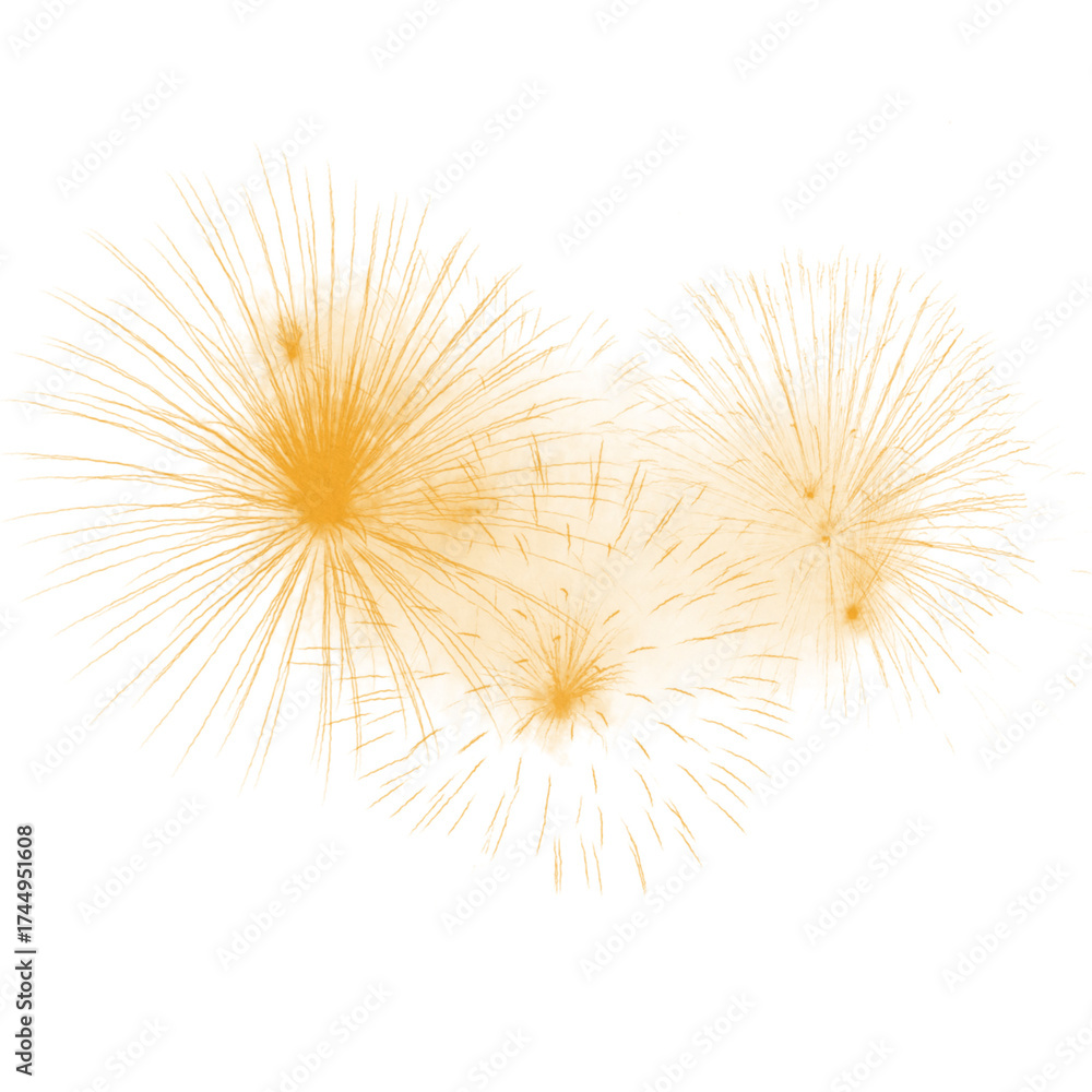 Naklejka premium Fireworks 