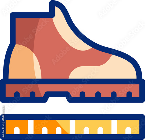 Shoemaker flat icons set with editable stroke, featuring shoes, hammer, leather, needle, thread, sewing machine, polish, sole, workshop, cobbler illustration