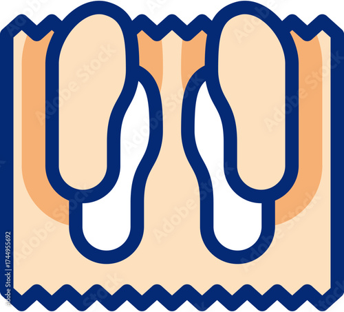 Shoemaker flat icons set with editable stroke, featuring shoes, hammer, leather, needle, thread, sewing machine, polish, sole, workshop, cobbler illustration
