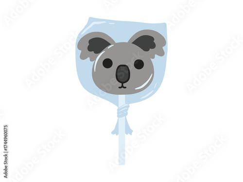 Jungle Animal Lolipop Clip Art