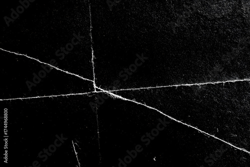 Horizontal Crease Paper Overlay