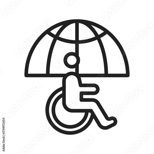 Barrier-Free World Icon