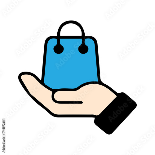 Hand Holding Bag