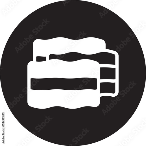 bacon glyph icon