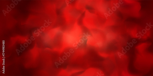 A sinister red neon, creepy, witchy gradient bg with vignetting around the edges. A magical vampire bloody vector illustration with gradient mesh and blending effects.