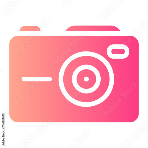 camera gradient icon