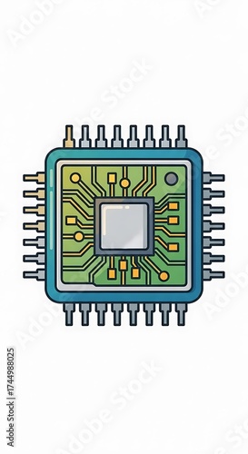 Microchip Technology Illustration.