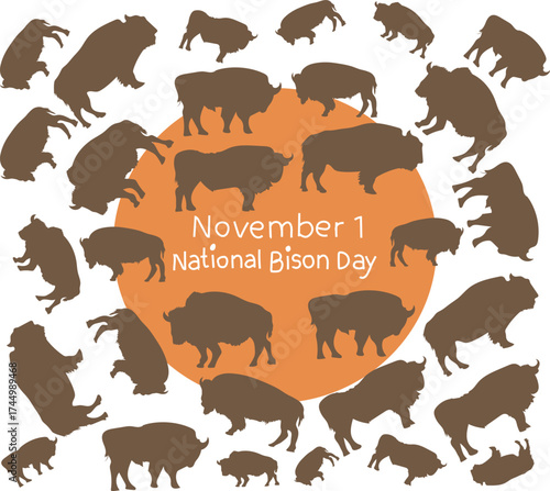 national bison day is celebrated every year on 1 november.	