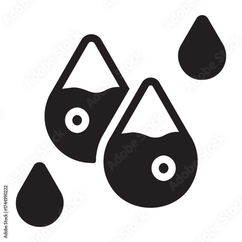 water glyph icon