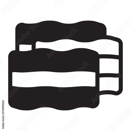 bacon glyph icon