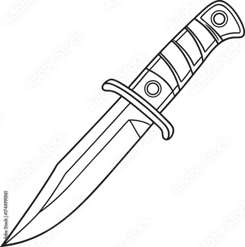 knife vector illustration