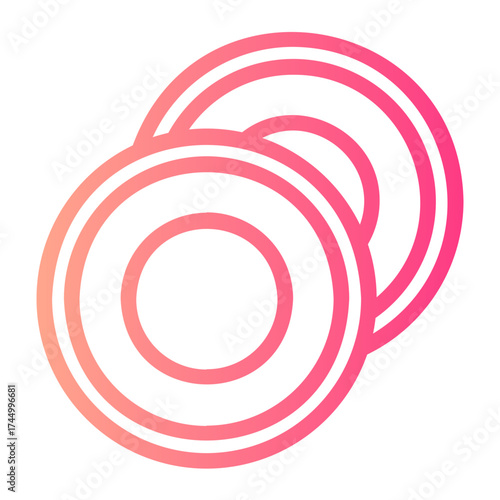 plate gradient icon