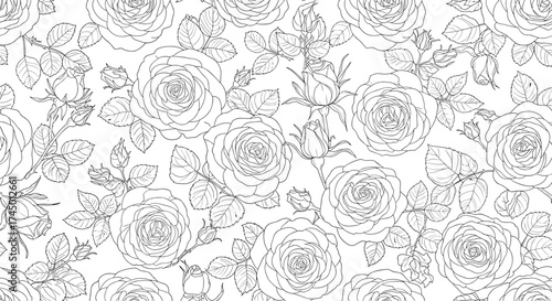 An intricate abstract pattern with a vintage feel rendered in monochrome dots.