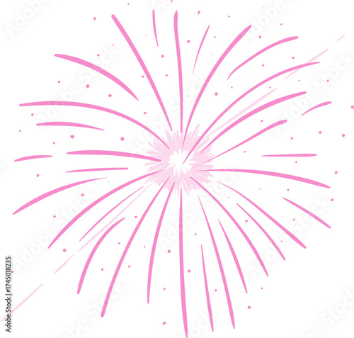 Firework Icon .Firecracker for Anniversary, New year, Celebrate, Festival. Contains icons of firecracker, sparkler, salute, petard, firework box and more.Flat design on black background.