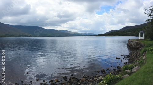Loch Lomond The Trossachs Central Scenic Loch Surrounded by Wooded Hills and Quaint Villages