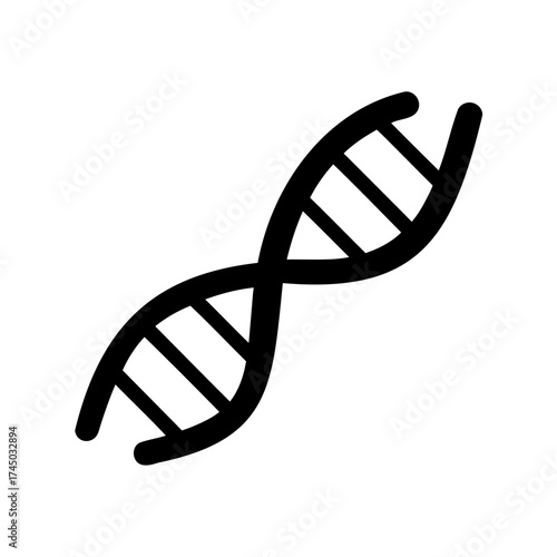 A simple, yet detailed depiction of the structure of DNA double helix