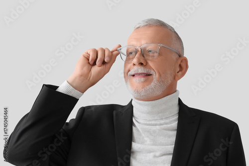 Portrait of senior business...