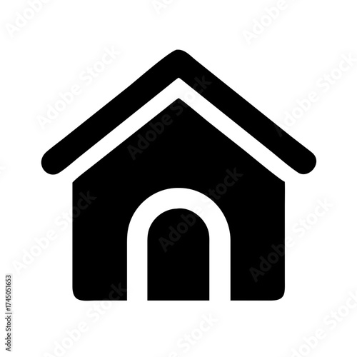 Illustration of a dog house