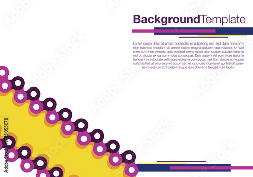 Abstract geometric background with circular shapes. Vector illustration. Modern blue abstract background, stainless steel look, circular lines on a blue background.