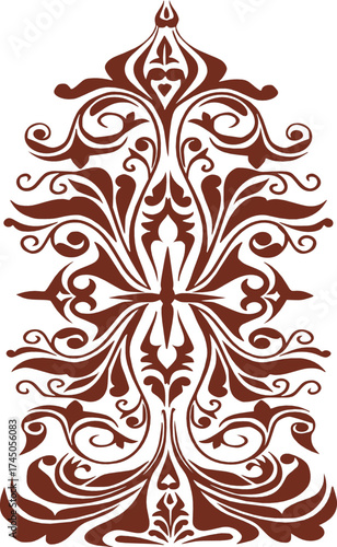 sketch vector illustration design decoration ornament wood carving abstract antique classic vintage ethnic traditional