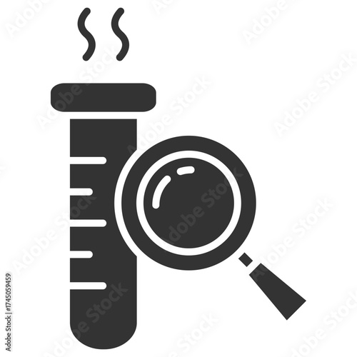 Research Glyph Icon