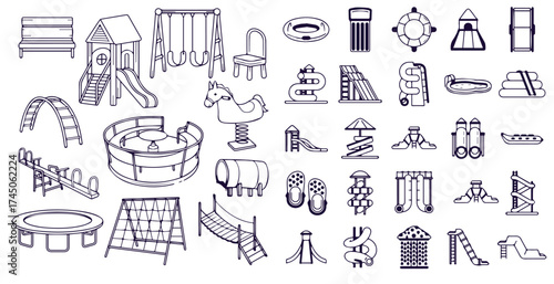Kids playground equipment