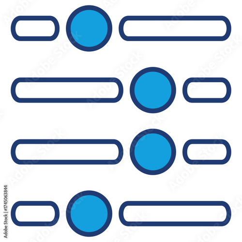 Filter Blue Icon