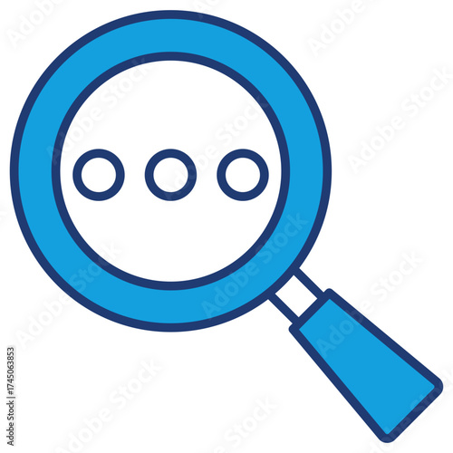 Searching Blue Icon
