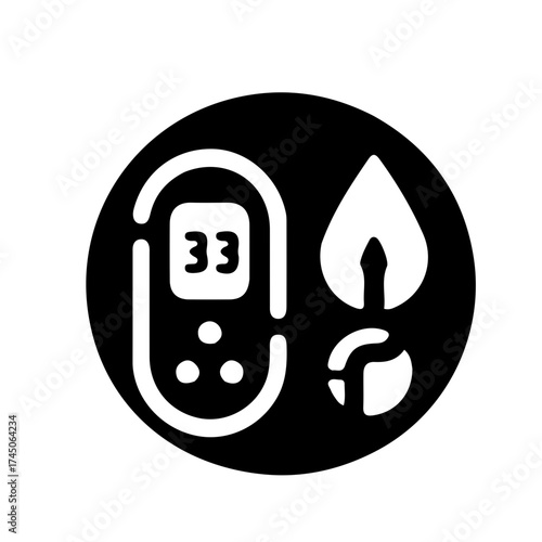 World Diabetes Day Solid Minimal Vector