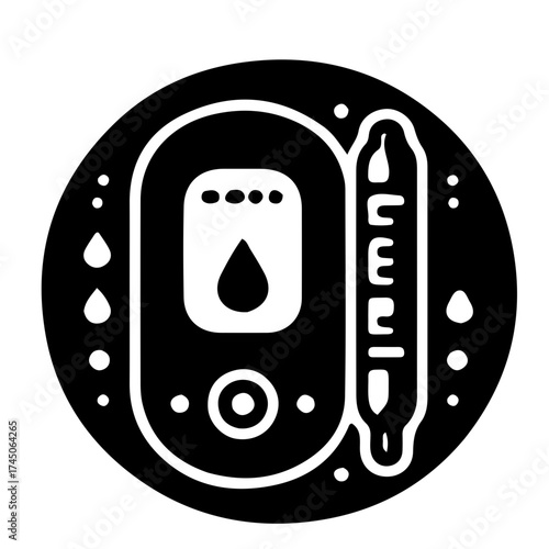World Diabetes Day Solid Minimal Vector