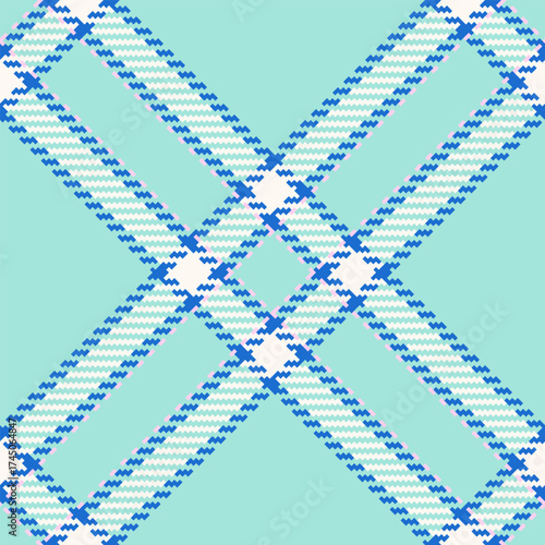 Picture fabric pattern plaid, british texture textile check. Direct seamless tartan background vector in light and sea shell colors.