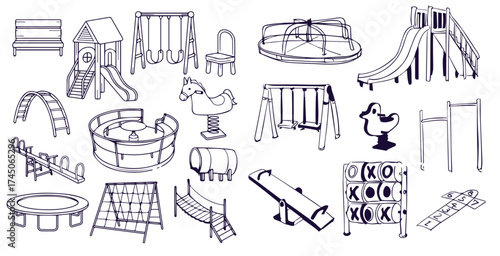 Kids playground equipment