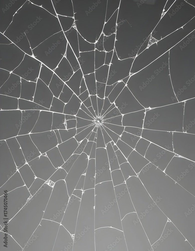 Obraz premium Broken glass background