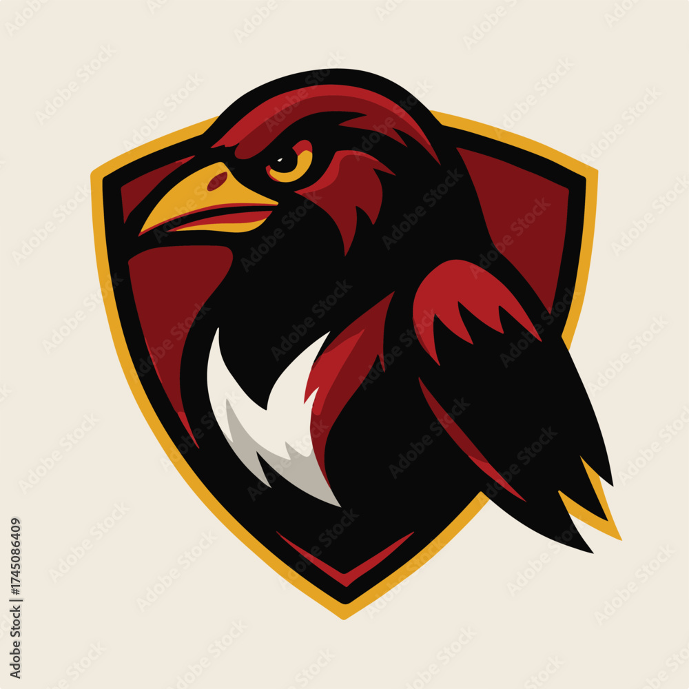 Obraz premium Adobe Illustrator Artwork birdy mascot 