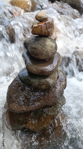 Best Stacked Rock Photos
Unique Rock Arrangements in the Cidahu River and Rock Stacking Techniques