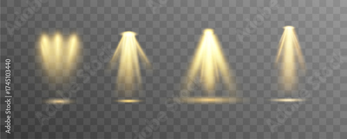 Multiple yellow starbursts and shimmering flares sparkle with motion and depth. Bright dust and glow trails add energy to the scene. Excellent for magical or festive themes.