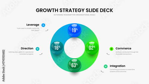Professional Plan Four Element Infographic Frame Design. Clean Proposal Presentation Layout Vector Illustration. Creative Forecast 4 Step Graph Slideshow Template.