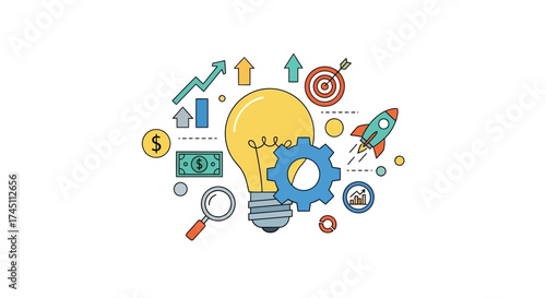 Ignite your business growth with innovative ideas and solutions, achieving targets and launching success with strategic planning and focus on financial gains