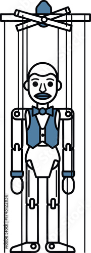 Mannequin Puppet with Control Bar