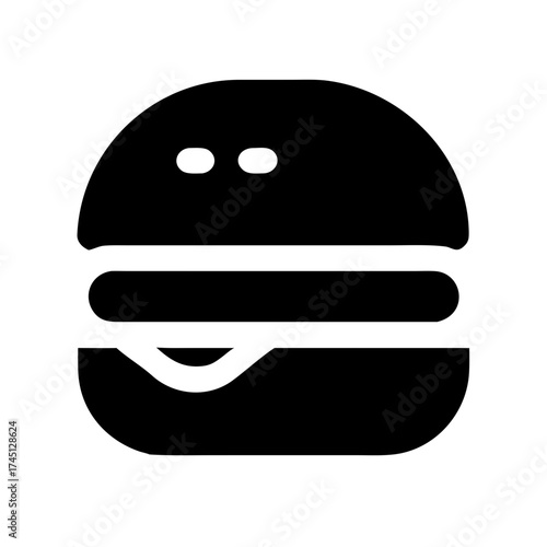 Vector art of cheeseburger