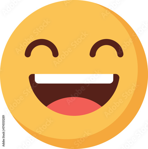 Happy Emoji Face Icon