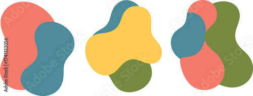 Abstract Blob Shapes - Organic, Minimalist Design