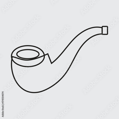 smoking pipe icon
