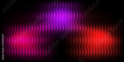 Abstract background featuring with colorful neon light waves glowing in the dark for modern design, wallpaper, and graphic illustration design