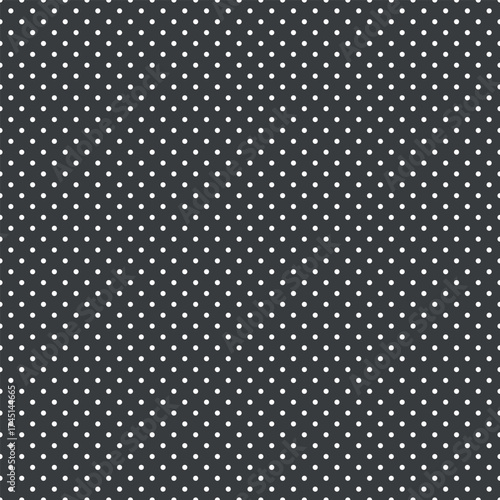 Black and white background, vector texture with circles. Splash effect banner. Dotted abstract illustration with drops of rain. Seamless pattern for fabric, textile.