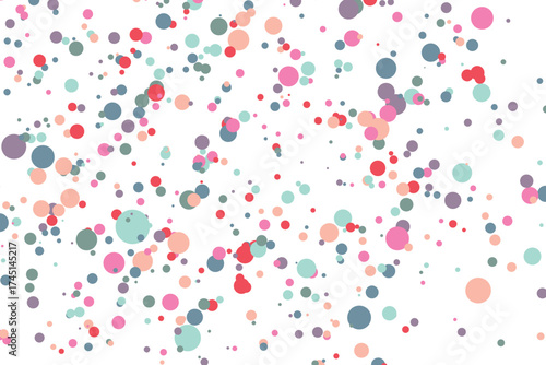 Light multicolor background, colorful vector texture with circles. Splash effect banner. Glitter silver dot abstract illustration with blurred drops of rain. Pattern for web page, banner,poster, card.