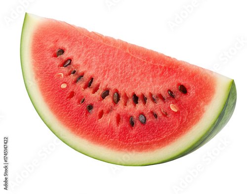 Wallpaper Mural Sliced Watermelon Piece Showing Seeds and Rind on Transparent Background Summer Fruit Torontodigital.ca