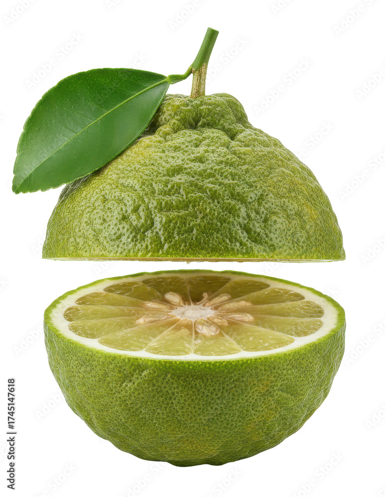 custom made wallpaper toronto digitalHalved Ugli Fruit Isolated on Transparent Background Close Up