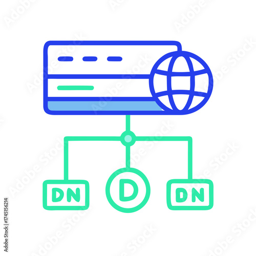 Domain name system server network